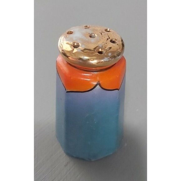 Vintage lusterware salt and pepper shakers, made in japan, Art deco style,... - Picture 6 of 6